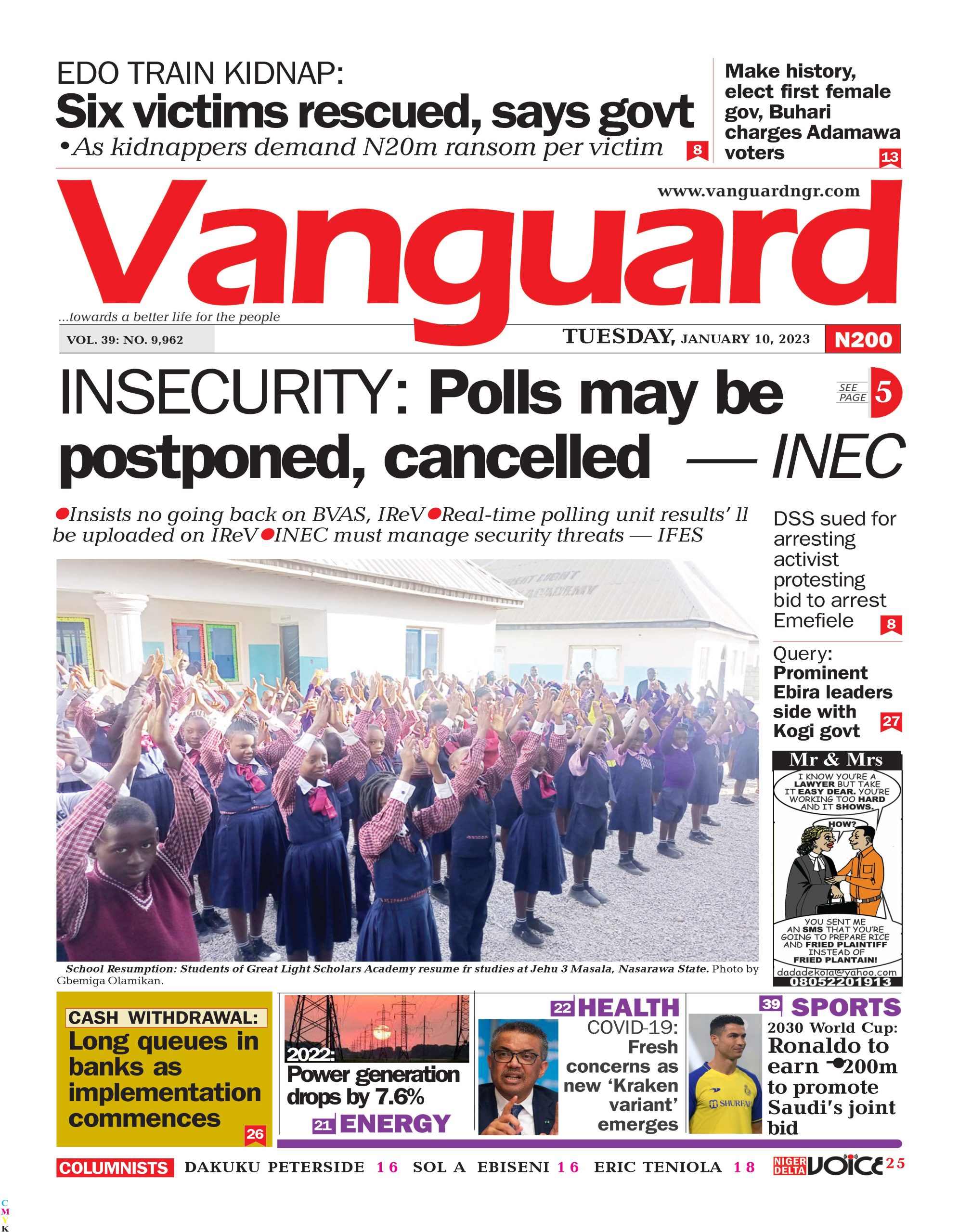 10 January 2023