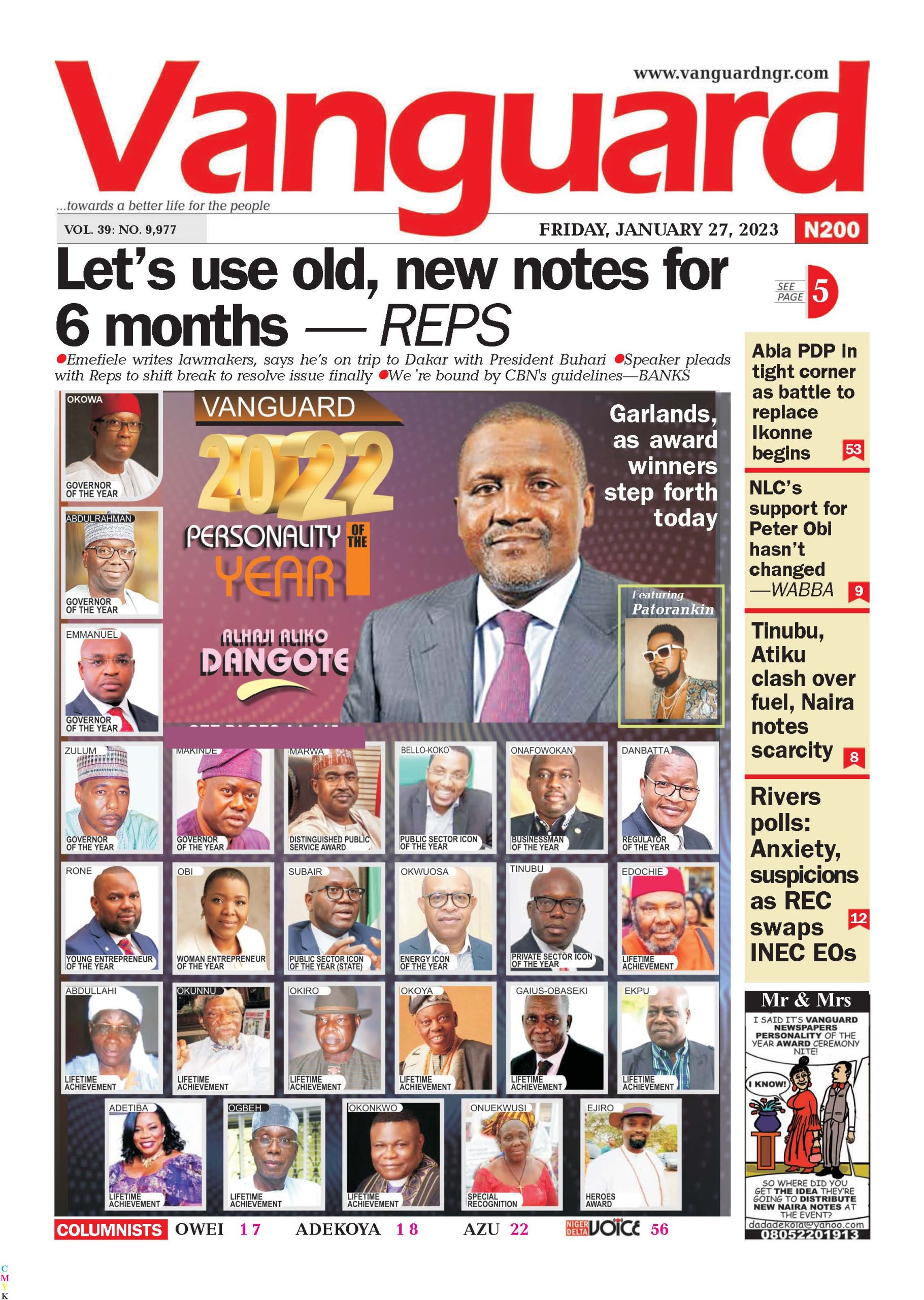 27 January 2023
