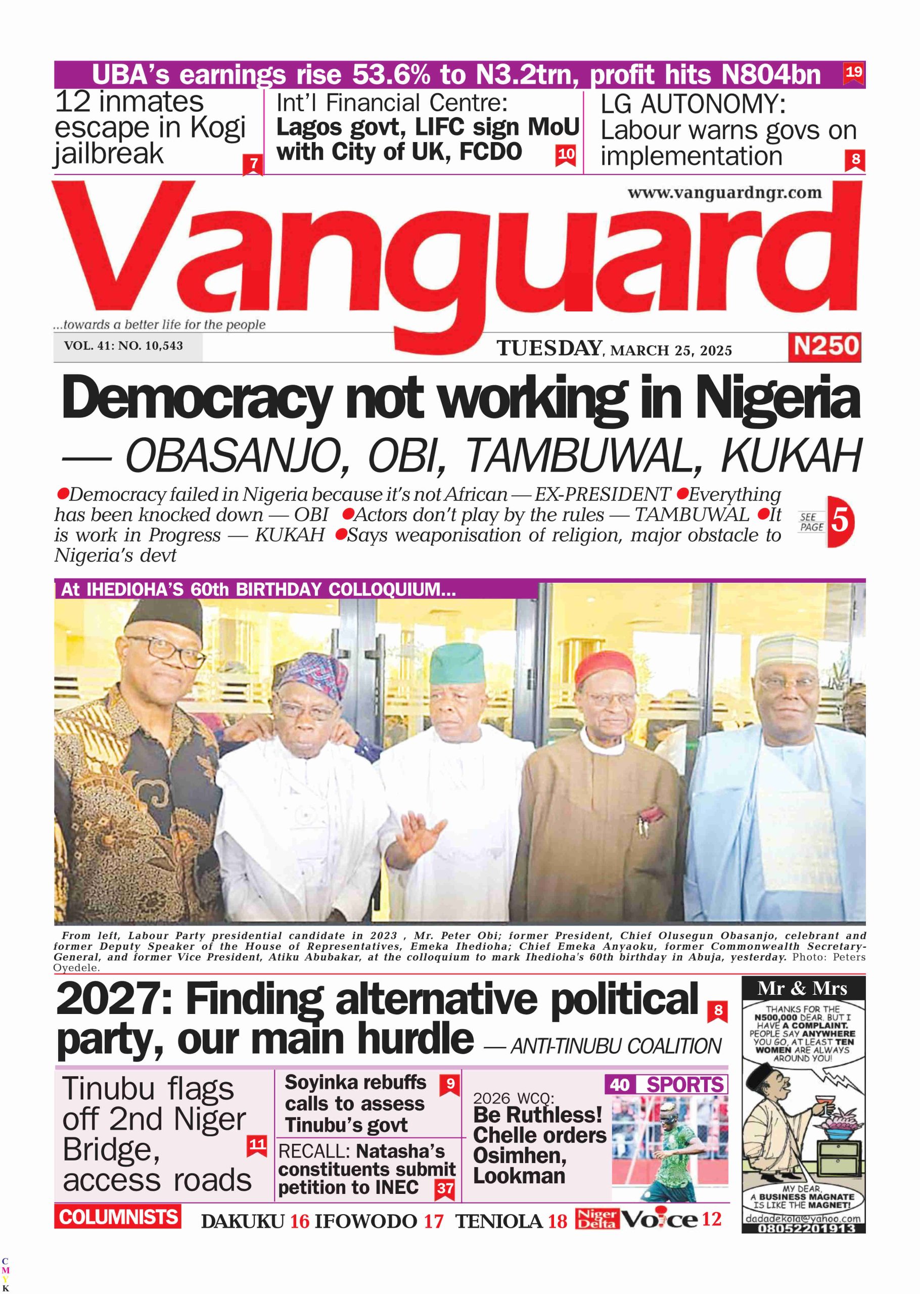 25 March 2025