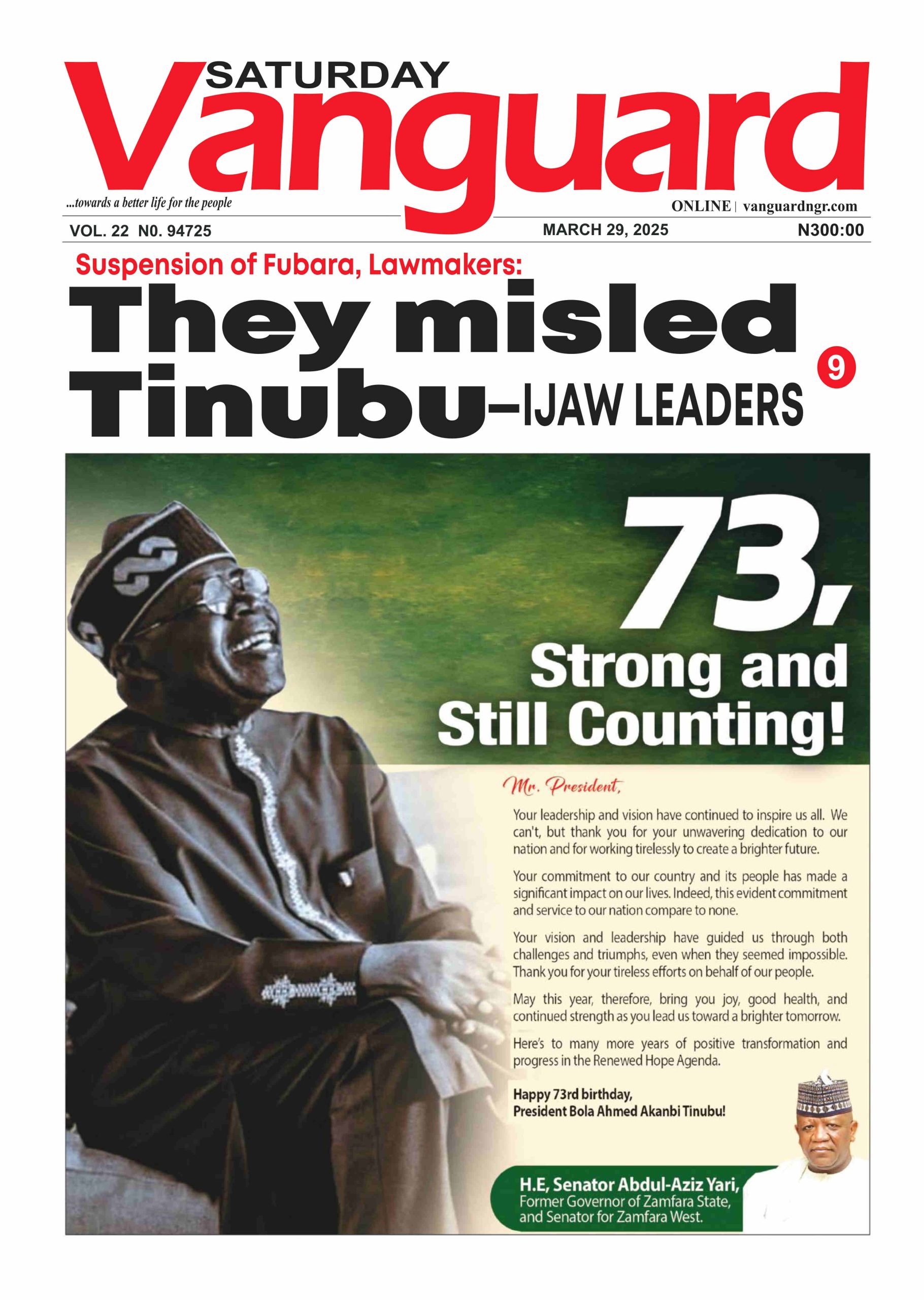 29 March 2025