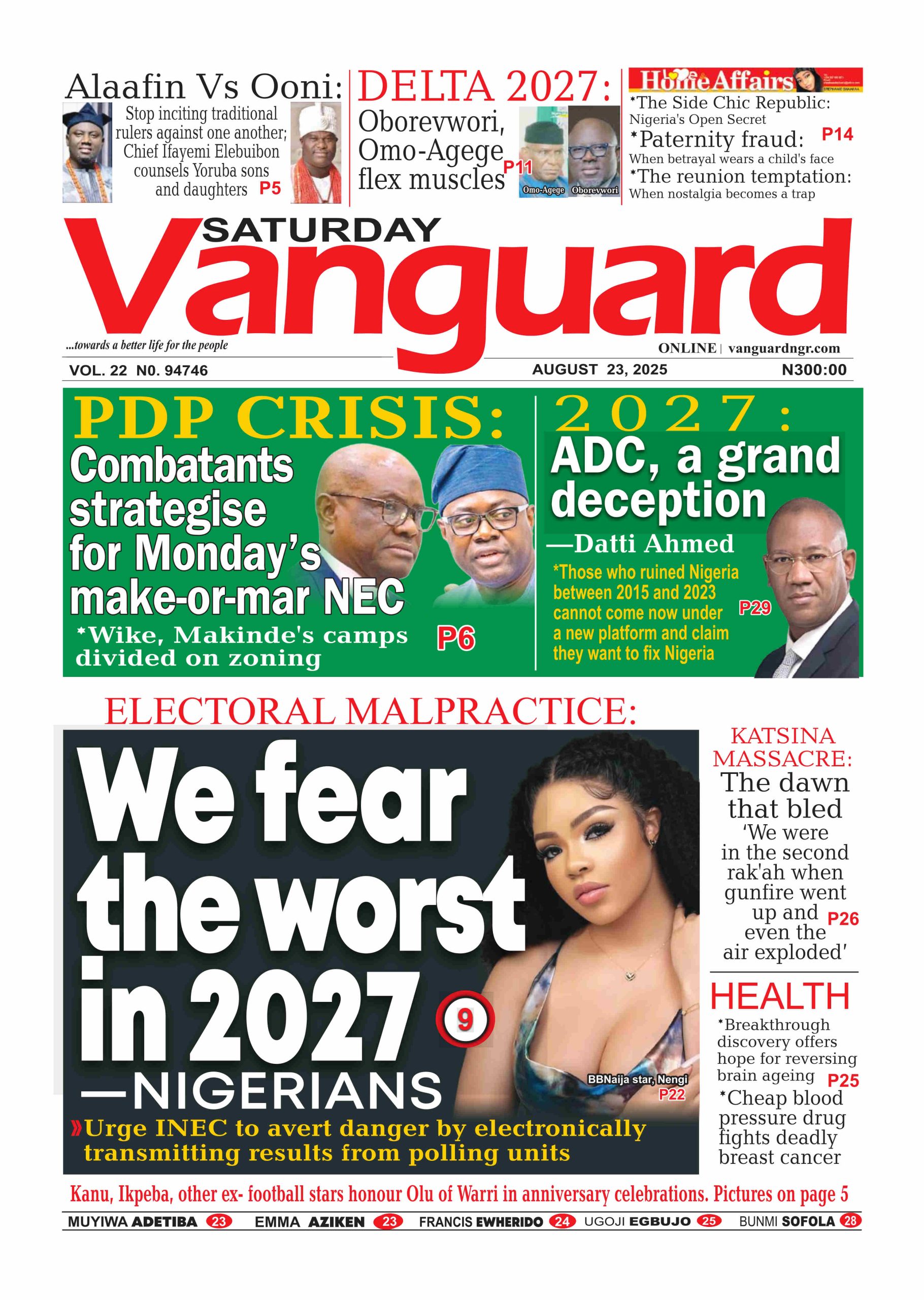 23 August 2025